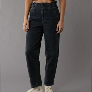 American Eagle Outfitters Black High-Waisted Pants